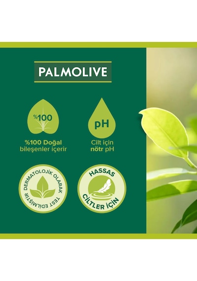 Palmolive Naturals Hassas Ciltler İçin Badem ve Yoğun Nemlendirici Zeytin Özü Duş Jeli 2 x 500 ML