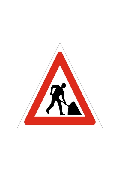 Çalışma Var Trafik Levhası