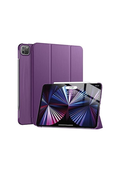 Apple iPad Uyumlu Pro 13inç M4/m5 İle Uyumlu Kılıf Pu Deri Standlı Case 2024/2025 Sku: Zeusb0dy11l76k Arka Kapak
