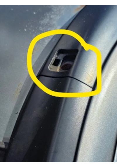 Honda Crv 2002-2006 2. Nesil Tavan Oluk Çıta Kapağı Kapak Sol