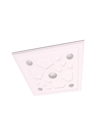 Motifpiyer spotlu gizli ışıklı tavan göbeği sgt-45-5 60X60X4.5cm
