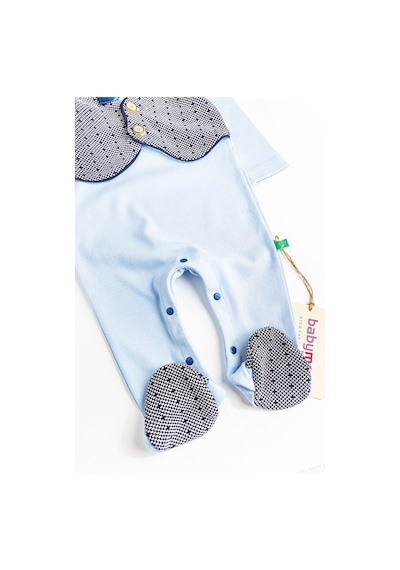 Babymod Kendinden Yelekli Papyonlu Erkek Bebek Tulum