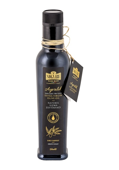 Sognare Ayvalık Erken Hasat Soğuk Sıkım Natürel Sızma Zeytinyağı 250 ML