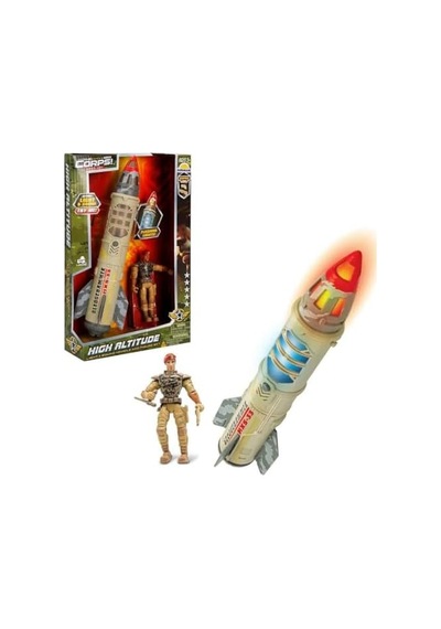 Sesli Ve Işıklı The Corps Altitude Askeri Oyun Seti - Roket