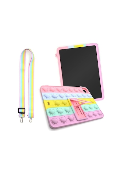 Apple Ipad Pro 11 3. Nesil 2021 Kılıf Popit Standlı Kılıf A2377 A2499 A2301 A2460 Arka Kapak