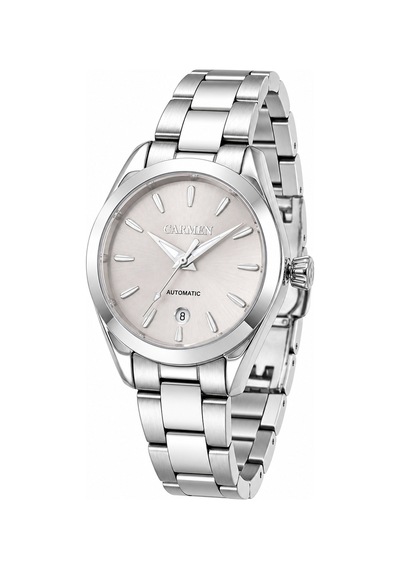 Carmen Crm.20035.01 Miyota Automatic Kol Saati Gold - Gri