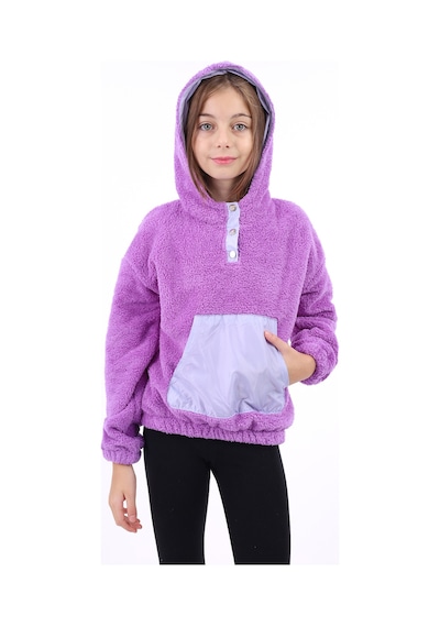Toontoy Kız Çocuk Sweatshirt Lila