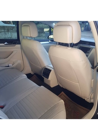 Volkswagen Passat B8 Araca Özel Deri Oto Koltuk Kılıfı (500349431)
