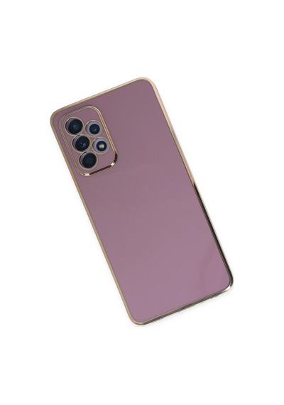 Samsung Galaxy A52 Kılıf Volet Silikon - Mor