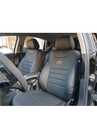 Seat Leon Araca Özel Deri Oto Koltuk Kılıfı (396066481)
