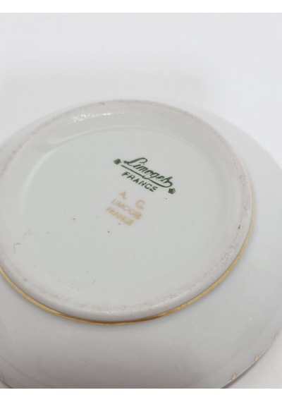 A.c Limoges Kadın Ve Erkek Figürlü Porselen Kapaklı Kutu