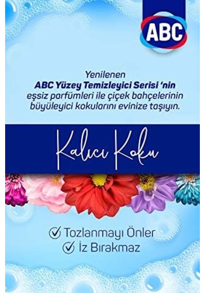 Deterjan Yüzey Temizleyici Bahar Tutkusu 2,5 L 1000'li Set