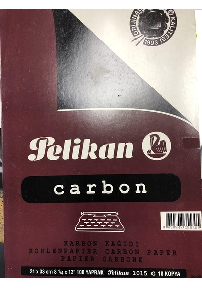 Pelikan 1015 G Siyah Karbon Kağıdı 100'lü