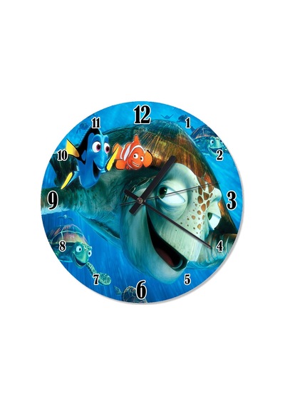 Kayıp Balık Nemo Çocuk Odası Duvar Saati (407732125) Çok Renkli