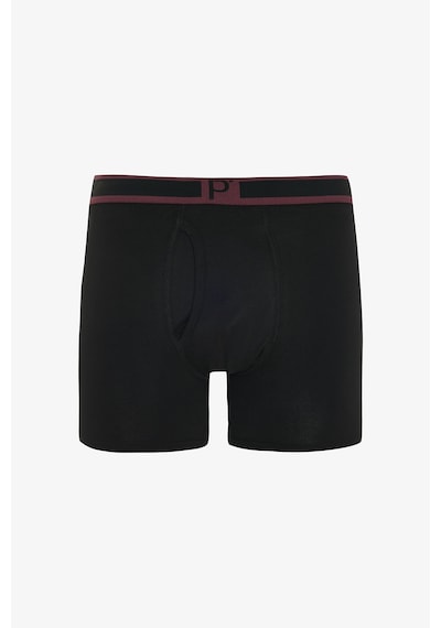 Penti 3lü Siyah Çok Renkli Boxer Siyah