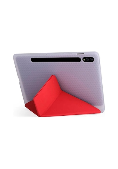 Samsung Galaxy Uyumlu Tab S7 Fe S8 Plus T970/x800/t733/t737/t736 12.4" Kalem Bölme Arka Silikon Kapak Kılıf Kılıf