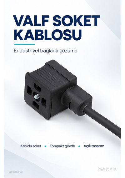 Nemus Va01.04.04.111.305.0030 Valf Soket Kablosu