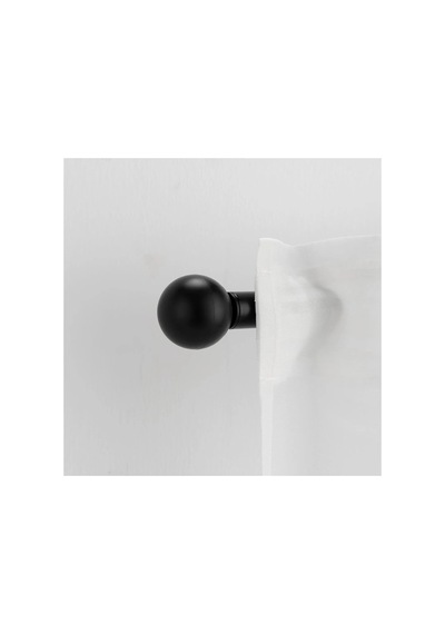 Ikea Väsentlıg Korniş Ucu 53 Mm Siyah