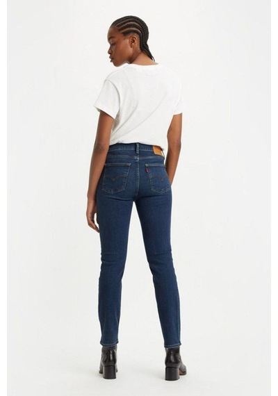 Levi's 724 Yüksek Belli Düz Kot Pantolon-1596 Mavi