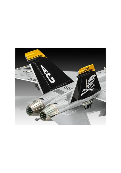 Revell F/a-18f Super Hornet Uçak Modeli 1:72 Ölçek Plastik 97 Parça 12 Yaş Ve Üstü İçin