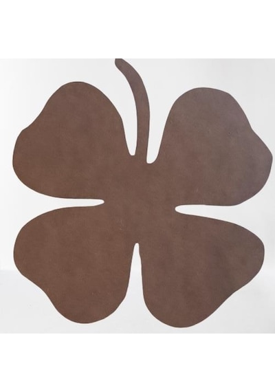 Hobi Dekoratif Pano Yonca Ahşap Mdf Ham Cnc Kesim Model El Yapım