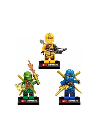 Ninjago  Uyumlu Skyblue Süper Kahraman 8 Farklı Hero Figür