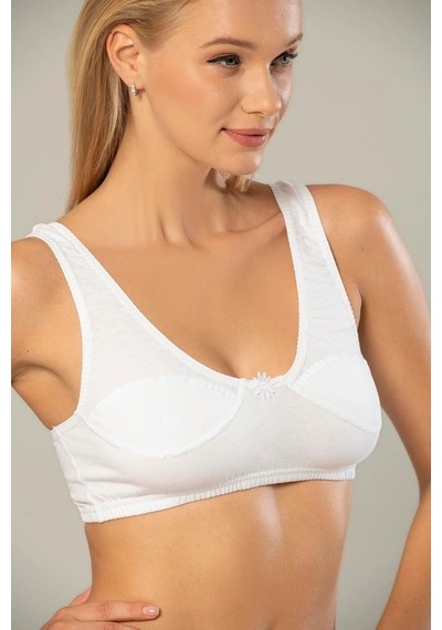 Erdem Kadın Penye Body Sütyen 2475 - 2 Adet 001