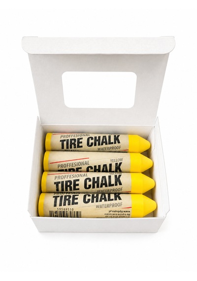 Tire Chalk Sarı Tebeşir Tip Topol Lastik