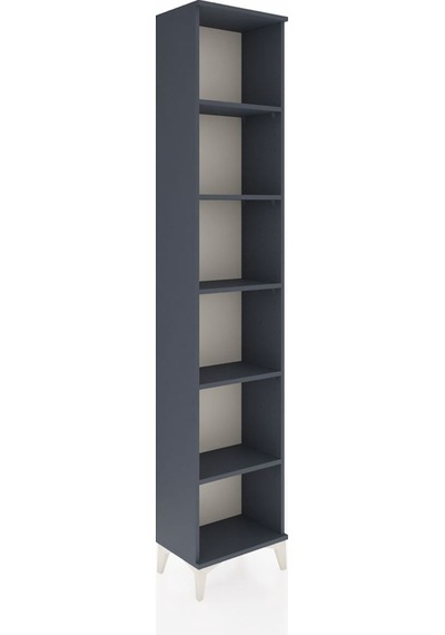 Arges Dolap 5 Raflı 44x30x221 Antrasit-antrasit Antrasit Arges Dolap 5 Raflı 44x30x221 Antrasit-antrasit Antrasit