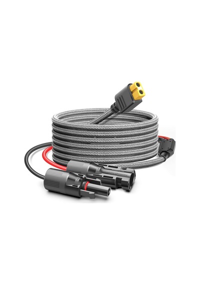 Güneş Enerjili Şarj Kablosu Xt60 Adaptör Bağlantısı Güneş Paneli 60w 110w 160w 220w 400w, Ef Ecoflow River Delt
