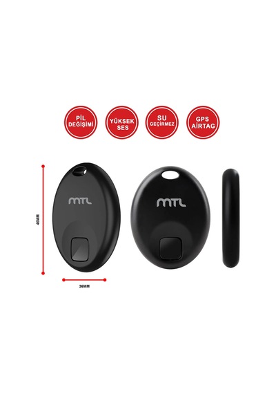 4'lü Set Gps Konum  Apple Bul/find My Uyumlu Mt8950