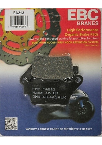 Honda Slr 650 Arka Fren Balatası Ebc Fa213 Balata