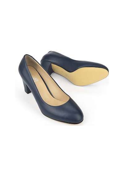 Ziya Kadın Hakiki Deri Topuklu Ayakkabı 1531030z2514 Lacivert 1431030z25014 200 36