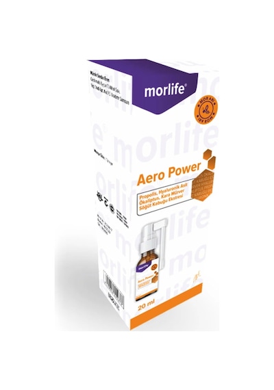 Morlife Aero Power Boğaz Spreyi 20 ML