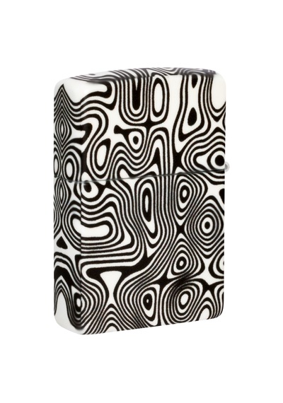 Zippo Glow In The Dark Matte Swirl Dizayn Çakmak