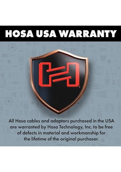 Hosa Cpr204 Çift Kablo 6,3 Mm Ts Jak 4 M Diğer