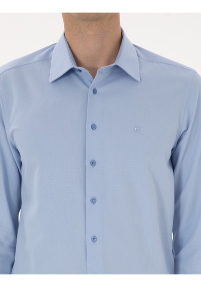 Pierre Cardin Erkek Mavi Gömlek Desenli 50312330-vr036 Mavi