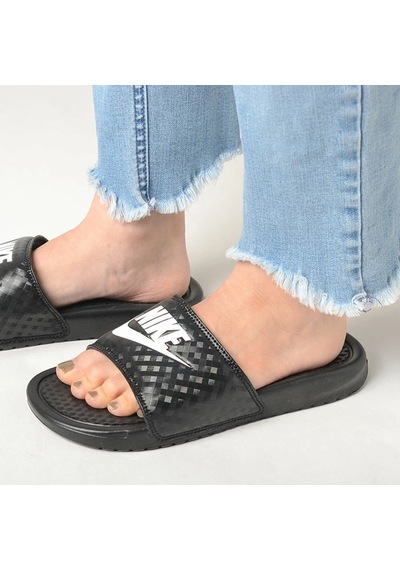 Nike Wmns Benassı Jdı Print Sliders Siyah Kadın Spor Terlik