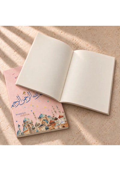 Besmeleli Defter Düşler Serisi Açık Pembe