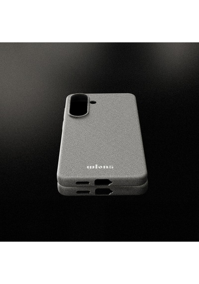 Galaxy S26 Plus Uyumlu Kılıf M-safe Şarj Özellikli Velvet-fluff Kaplama Wlons Adev Kapak Gri Gri
