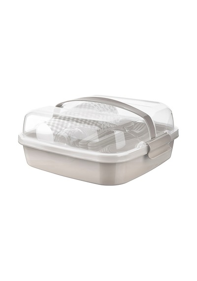 Emilahome Lovely Piknik Seti Bej 6 Lı Set - 867606603