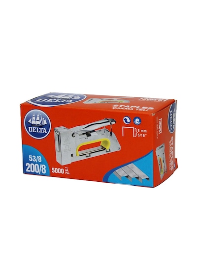 Delta Mobilya Çakma Zımba Teli 200/8 5000 Adet - 6'li Paket