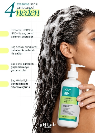 Phlab Hair Pdrn Nad+ & Exosome Hair & Scalp Care Şampuan 250 ML