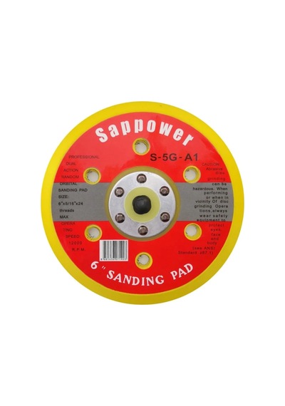 Sappower S-5G-A1 Havalı Zımpara Pedi 150 MM