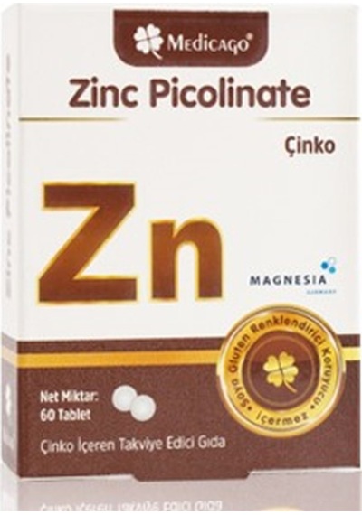 Medicago Zinc Picolinate 60 Tablet