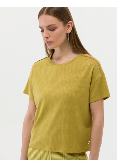 Pierre Cardin Yeşil Regular Fit Tişört 50269359-vr235 Diğer