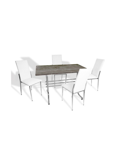 Japon - Gözde Masa Takımı - 70x120 Werzalit, Wermodin Ve Allzalit Tabla - Old Pine - Beyaz Çok Renkli Japon - Gözde Masa Takımı - 70x120 Werzalit, Wermodin Ve Allzalit Tabla - Old Pine - Beyaz Çok Renkli