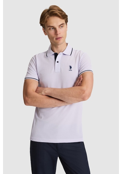 U.S. Polo Assn. U.s. Polo Assn. Erkek Lila Tişört Basic 50326975-vr034