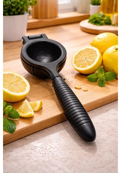 Tr Limon Narenciye Sıkacağı, Siyah, Lüks Döküm, Pratik Ve Dayanıklı Gövde Genel