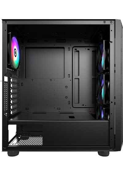 Powerboost Vk-P3380B 550W 80+ Usb3.0 Atx Tempered Glass Panel Ar